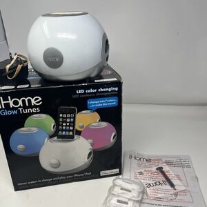 iHome iP15 Glow Tunes Color Changing iPod Speaker Dock Tested Y2K Room Decor